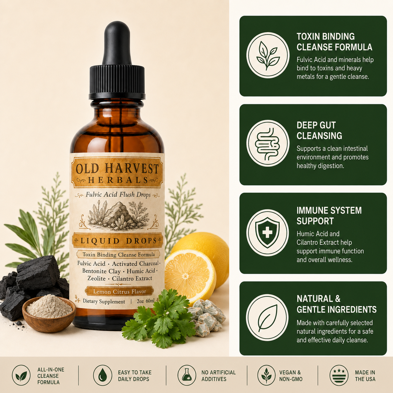 Fulvic Acid Flush Drops