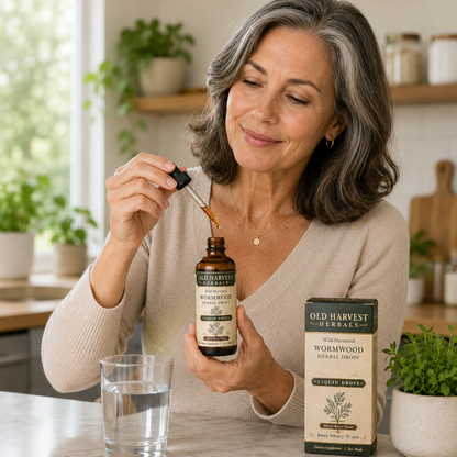 Wild-Harvested Wormwood Herbal Drops