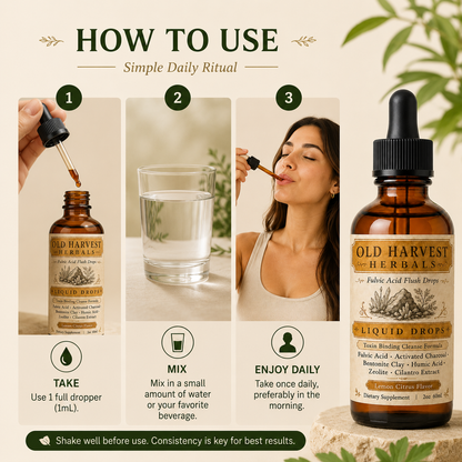 Fulvic Acid Flush Drops