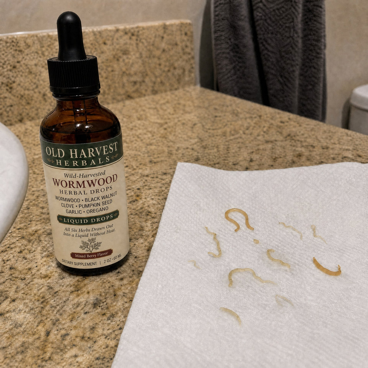 Wild-Harvested Wormwood Herbal Drops