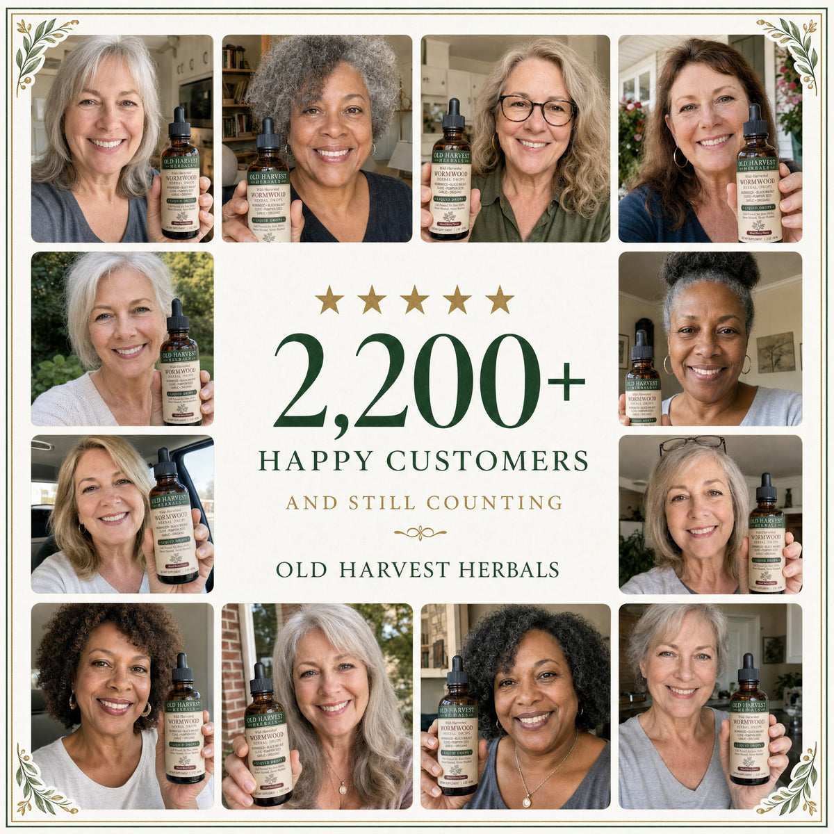 Wild-Harvested Wormwood Herbal Drops