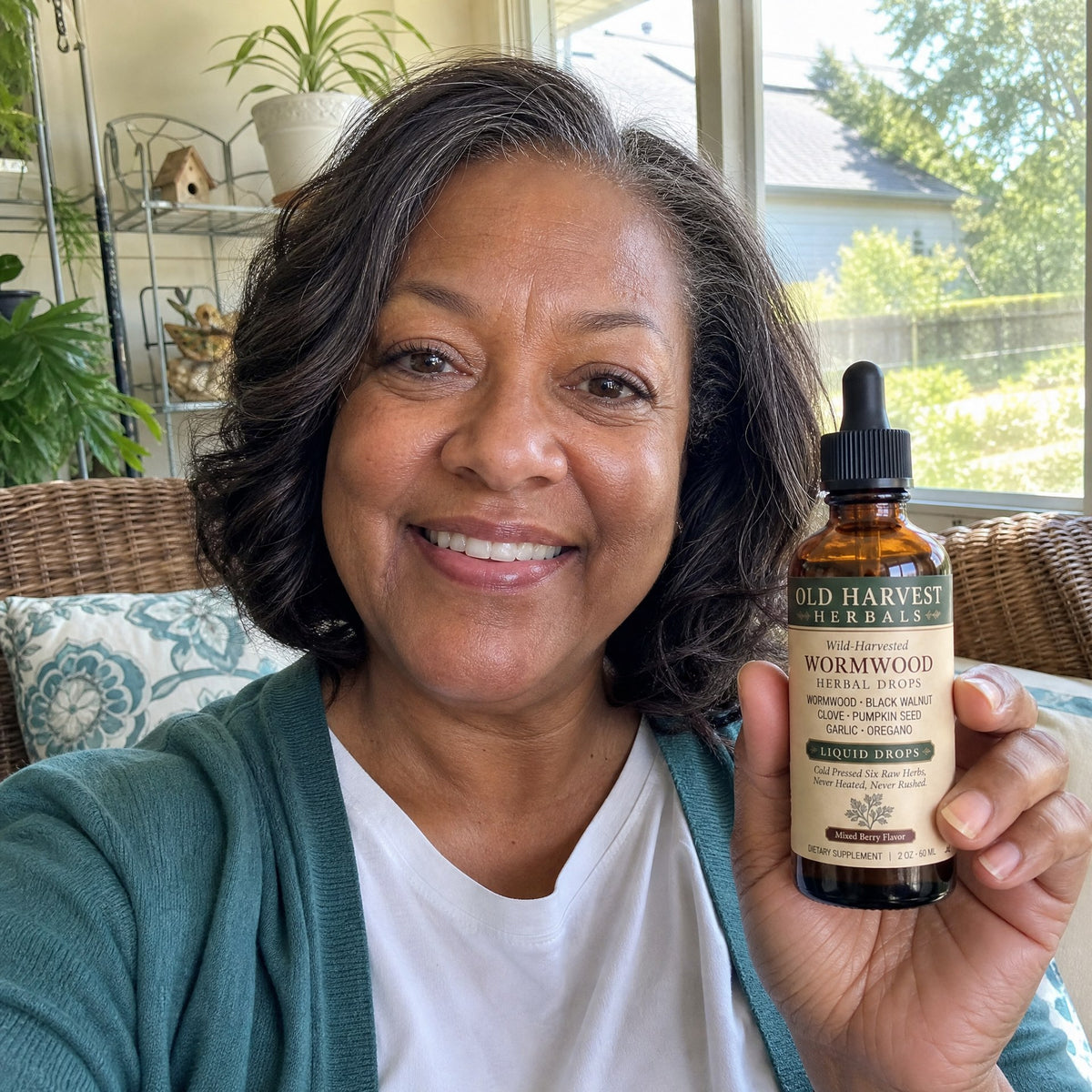 Wild-Harvested Wormwood Herbal Drops